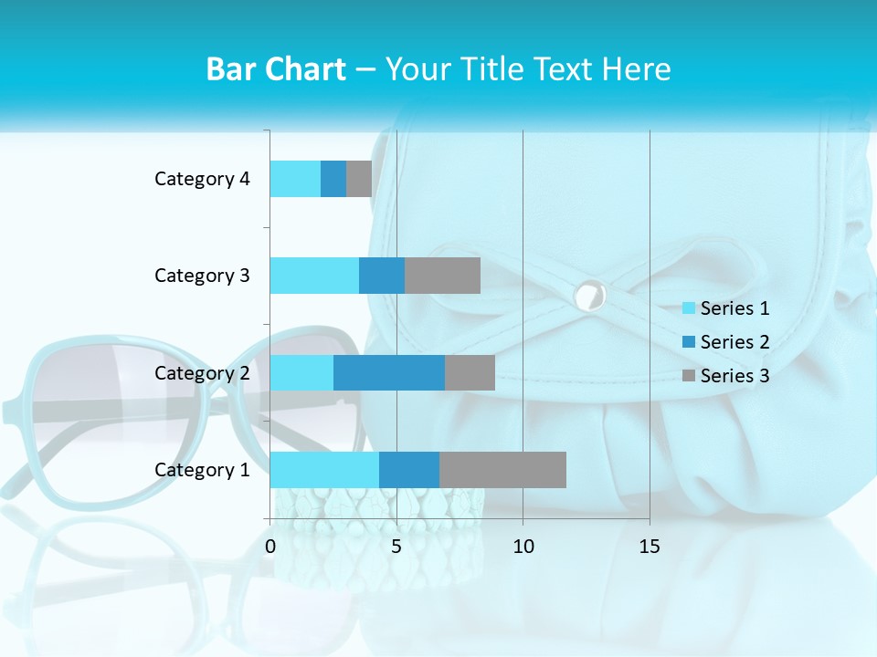 Women's Handbag And Sunglasses PowerPoint Template