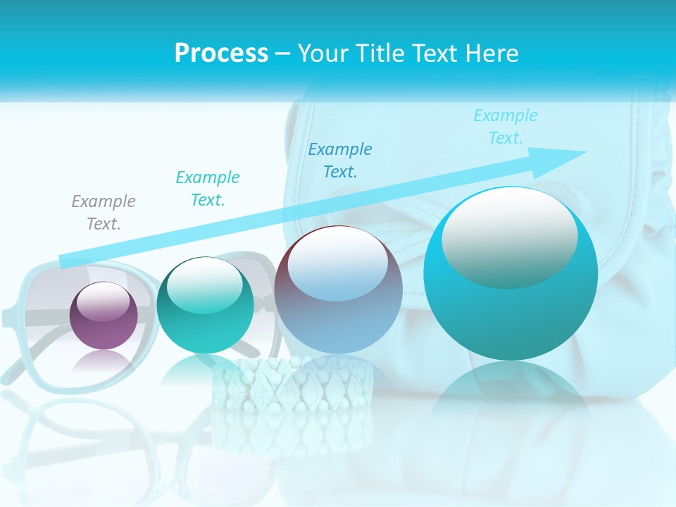 Women's Handbag And Sunglasses PowerPoint Template