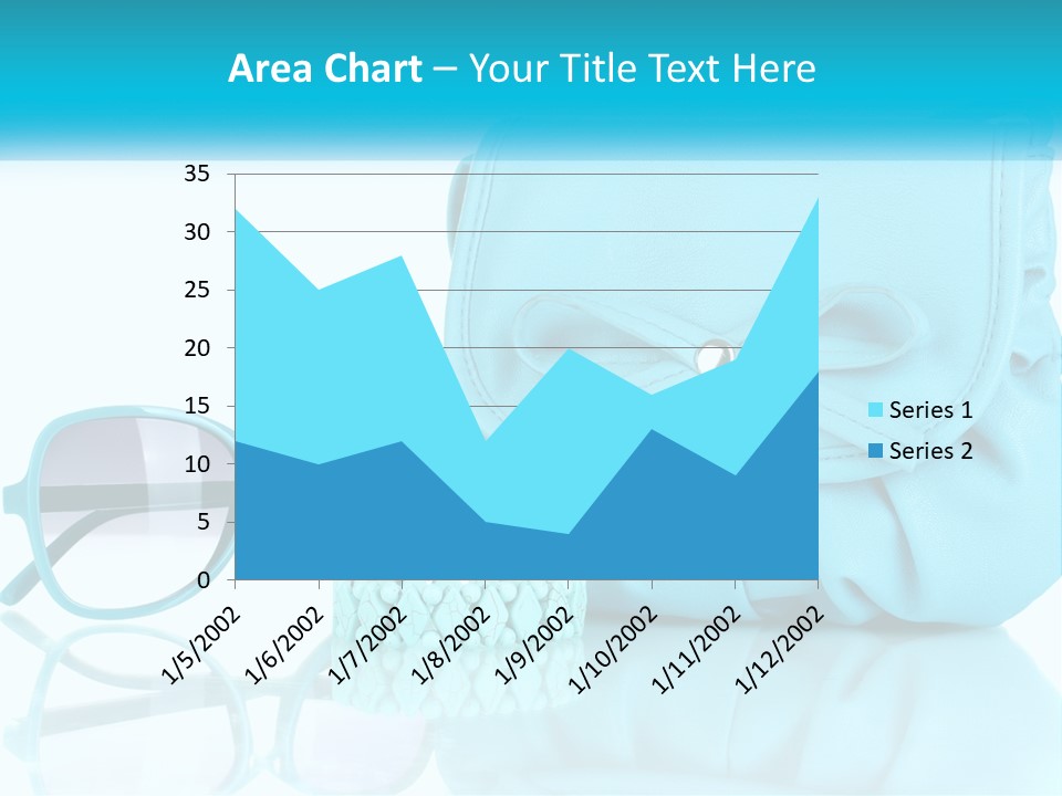 Women's Handbag And Sunglasses PowerPoint Template