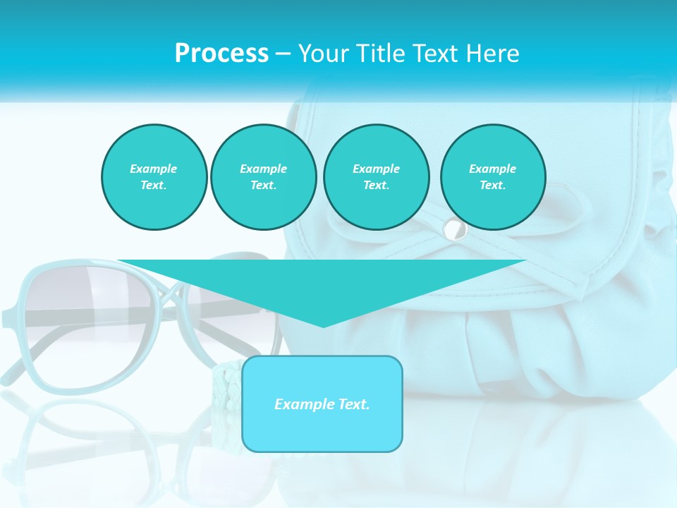 Women's Handbag And Sunglasses PowerPoint Template