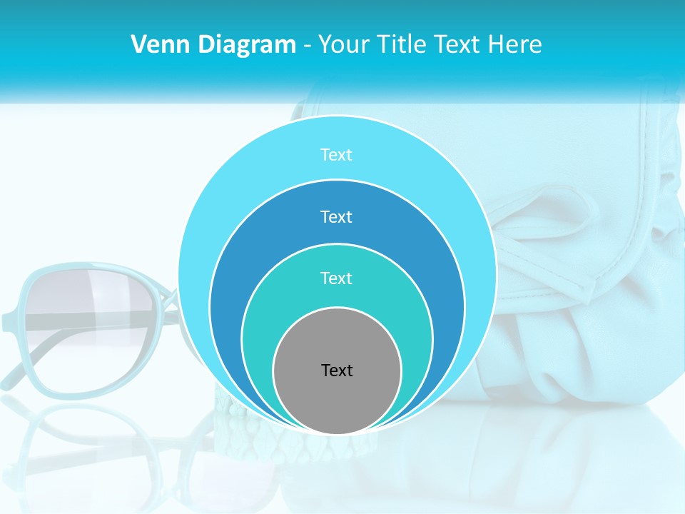 Women's Handbag And Sunglasses PowerPoint Template