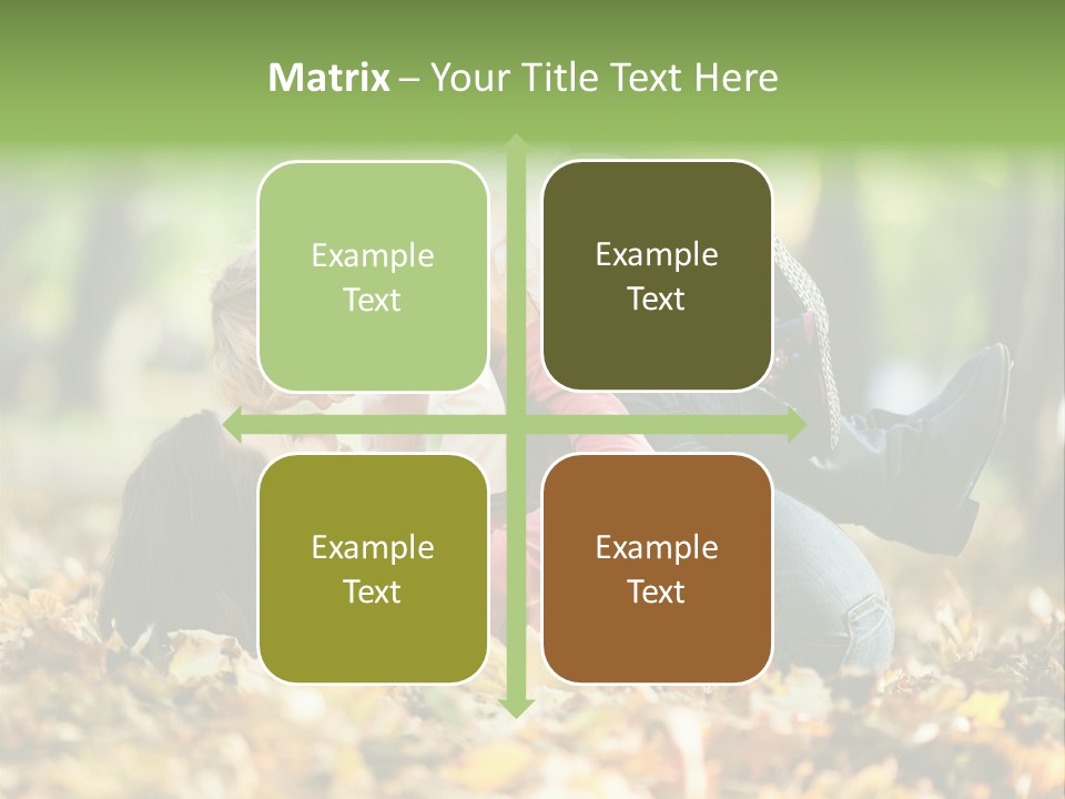 Woman With Child PowerPoint Template