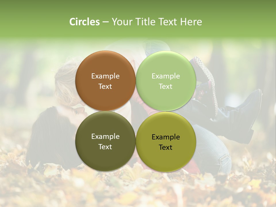 Woman With Child PowerPoint Template