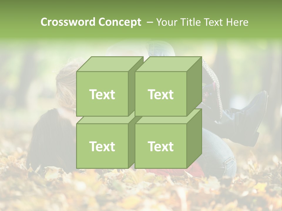 Woman With Child PowerPoint Template