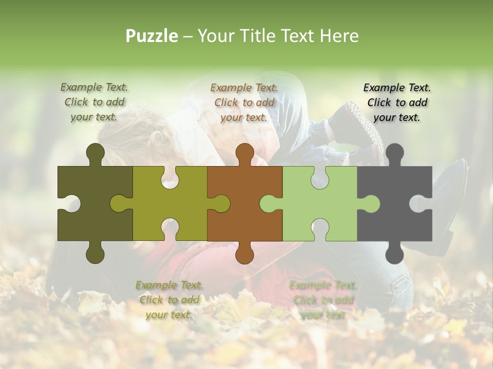 Woman With Child PowerPoint Template