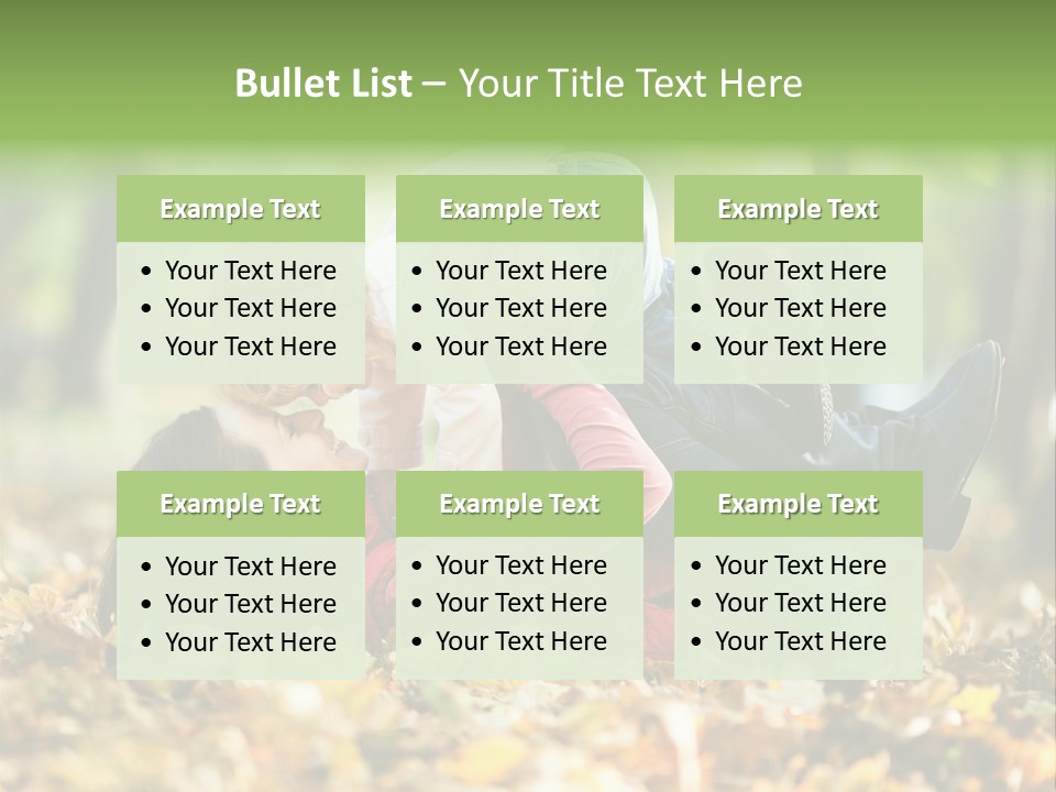 Woman With Child PowerPoint Template