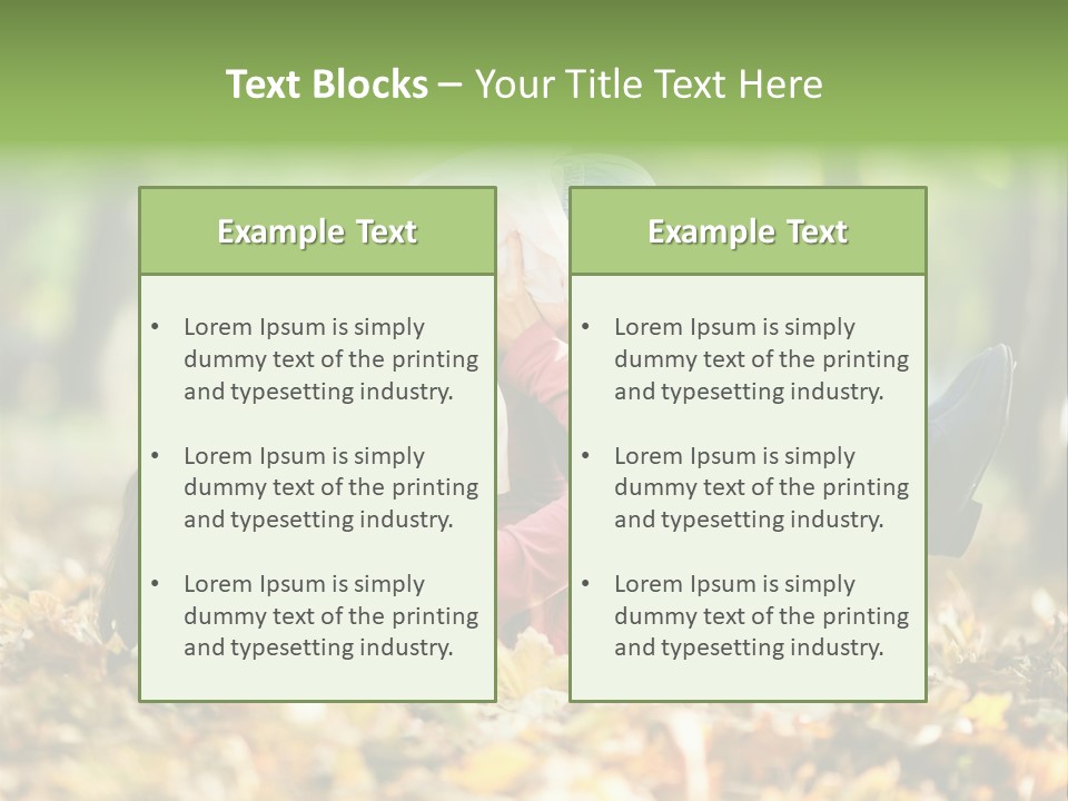 Woman With Child PowerPoint Template