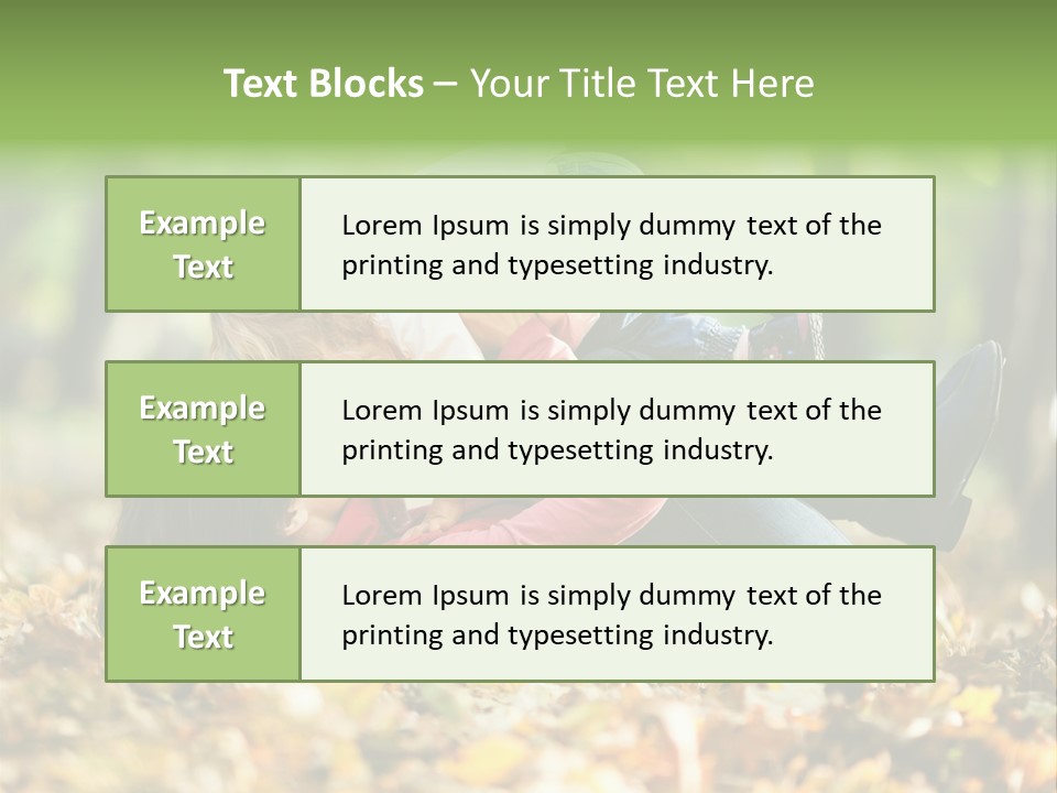 Woman With Child PowerPoint Template