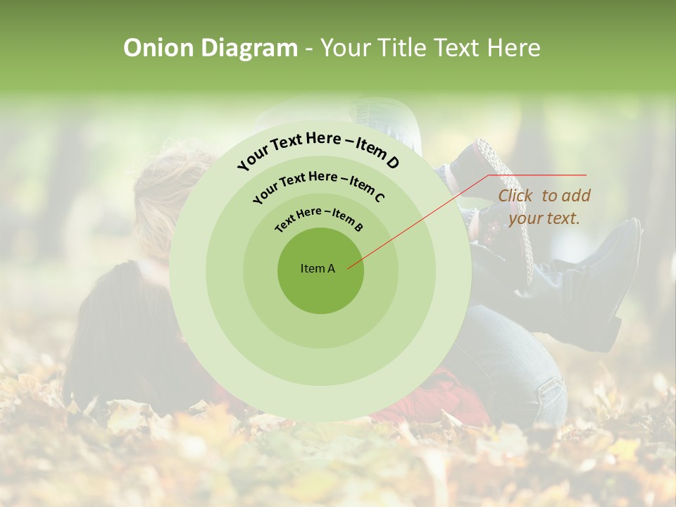 Woman With Child PowerPoint Template