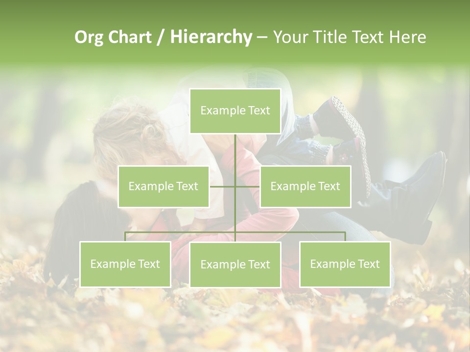 Woman With Child PowerPoint Template