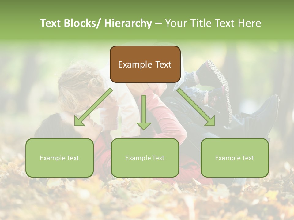 Woman With Child PowerPoint Template