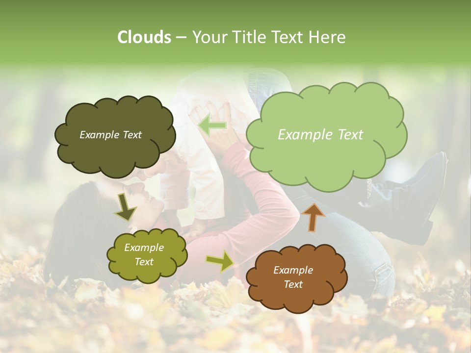 Woman With Child PowerPoint Template