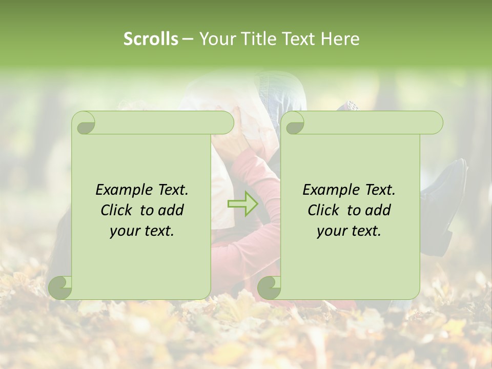 Woman With Child PowerPoint Template