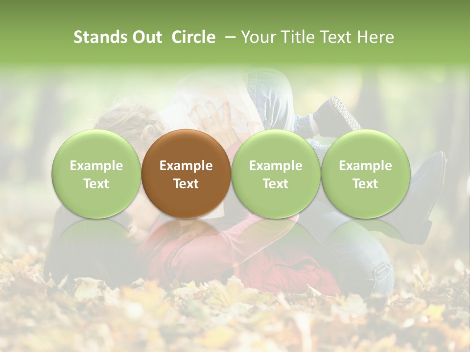 Woman With Child PowerPoint Template