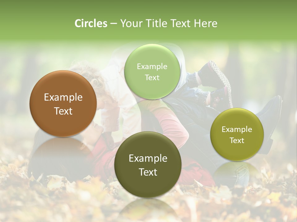 Woman With Child PowerPoint Template