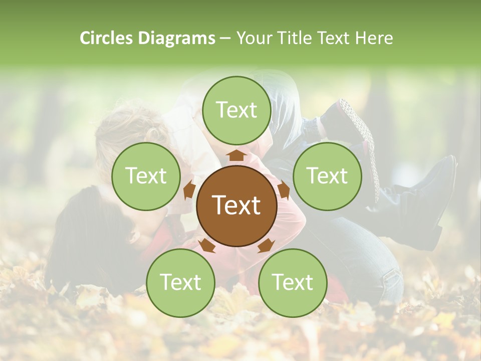 Woman With Child PowerPoint Template