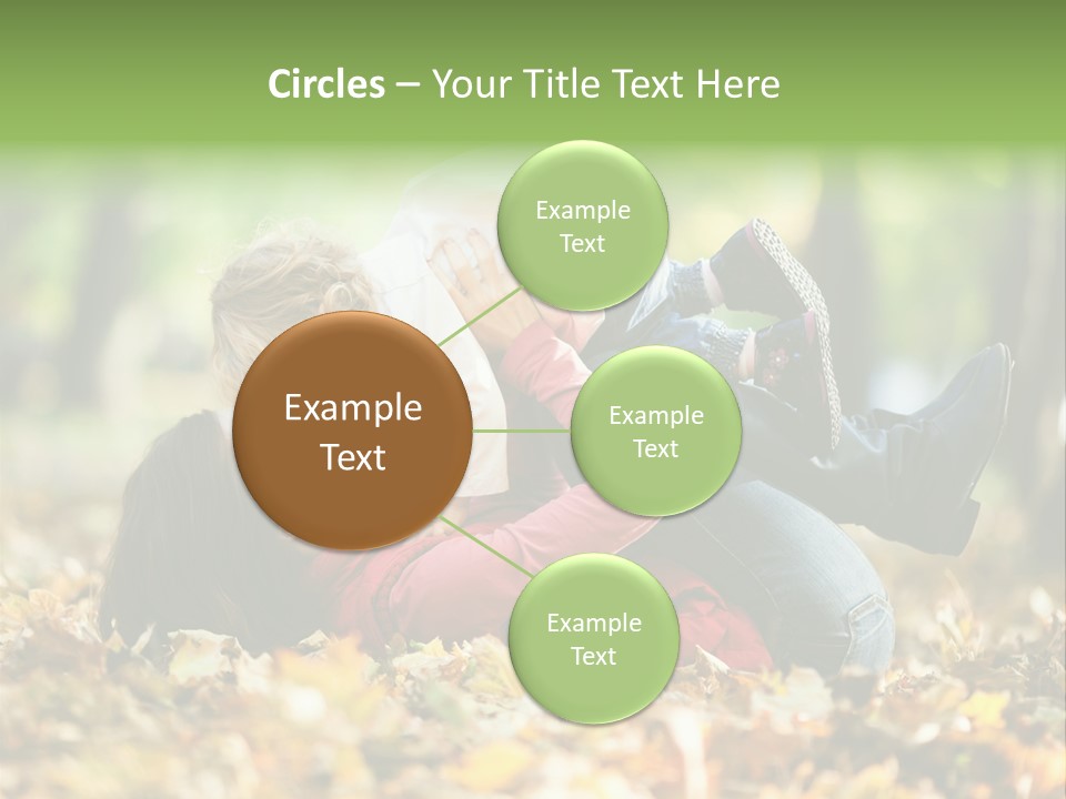 Woman With Child PowerPoint Template