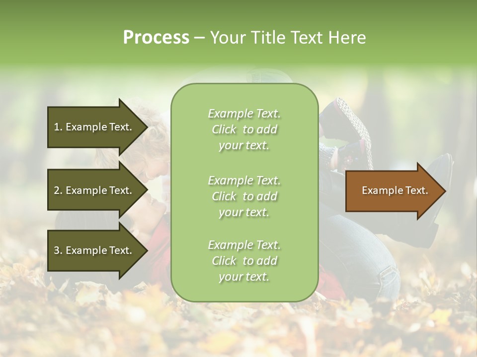 Woman With Child PowerPoint Template