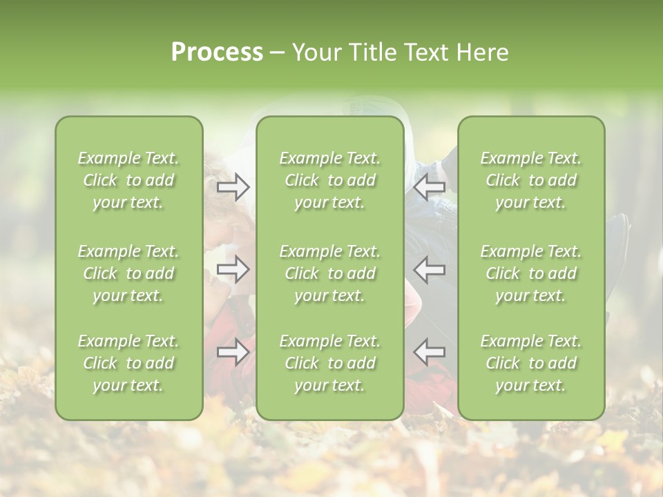 Woman With Child PowerPoint Template