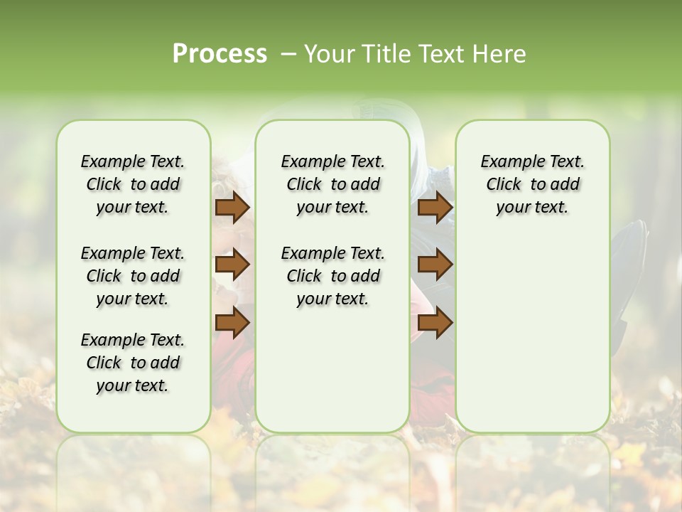 Woman With Child PowerPoint Template