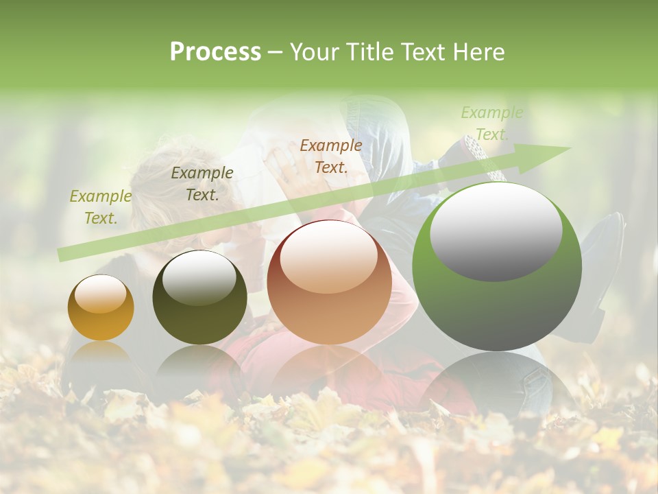 Woman With Child PowerPoint Template