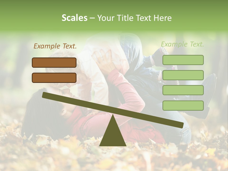 Woman With Child PowerPoint Template