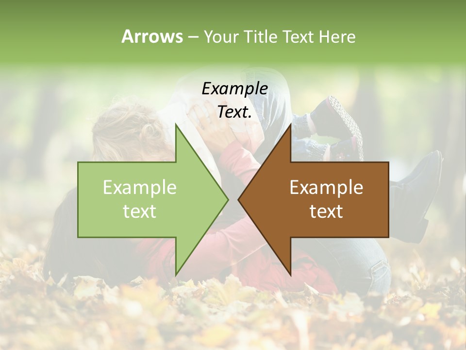 Woman With Child PowerPoint Template