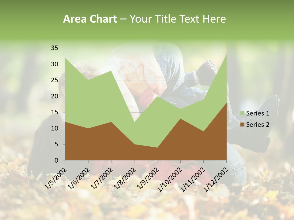 Woman With Child PowerPoint Template