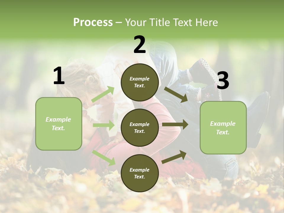 Woman With Child PowerPoint Template