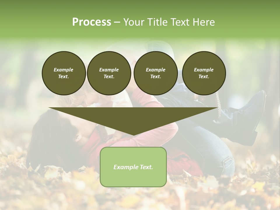 Woman With Child PowerPoint Template