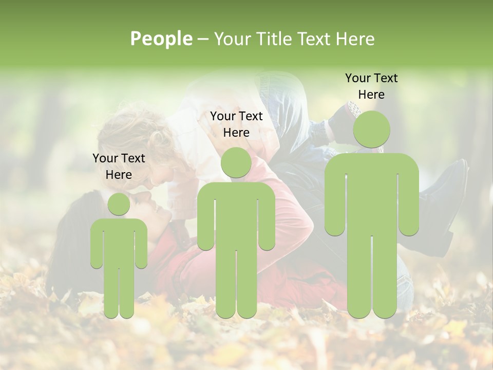 Woman With Child PowerPoint Template