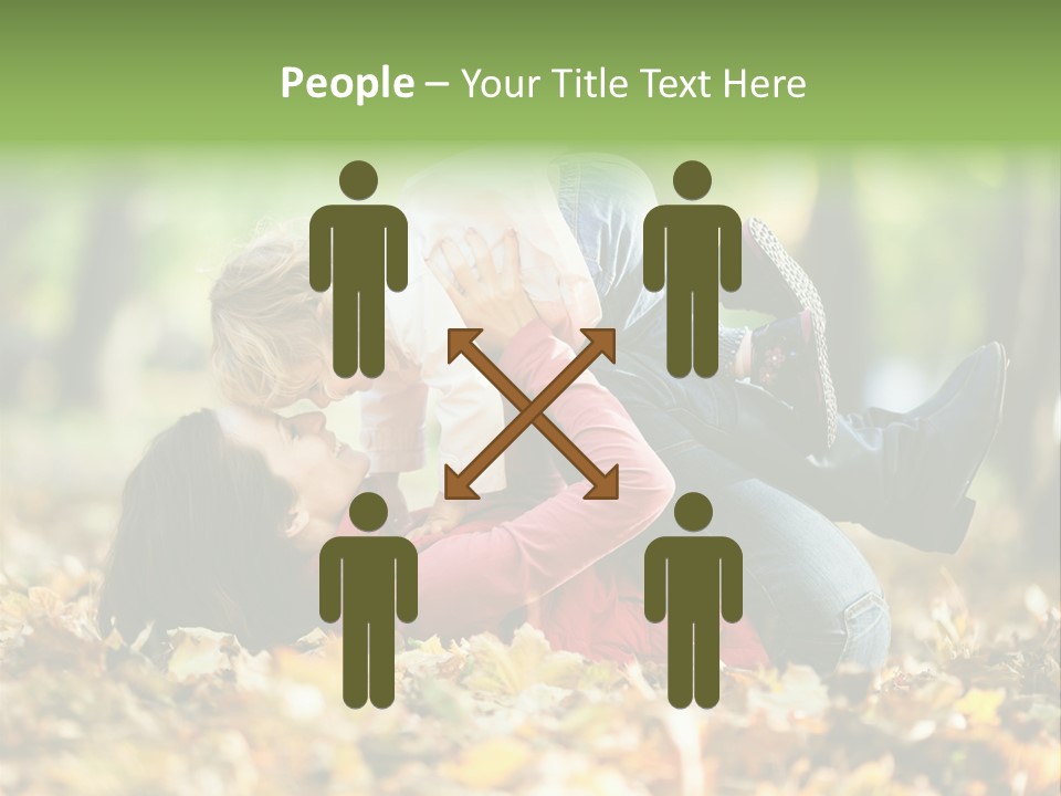 Woman With Child PowerPoint Template