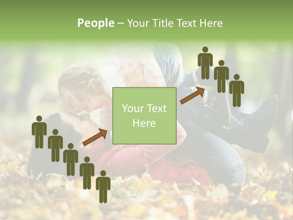 Woman With Child PowerPoint Template