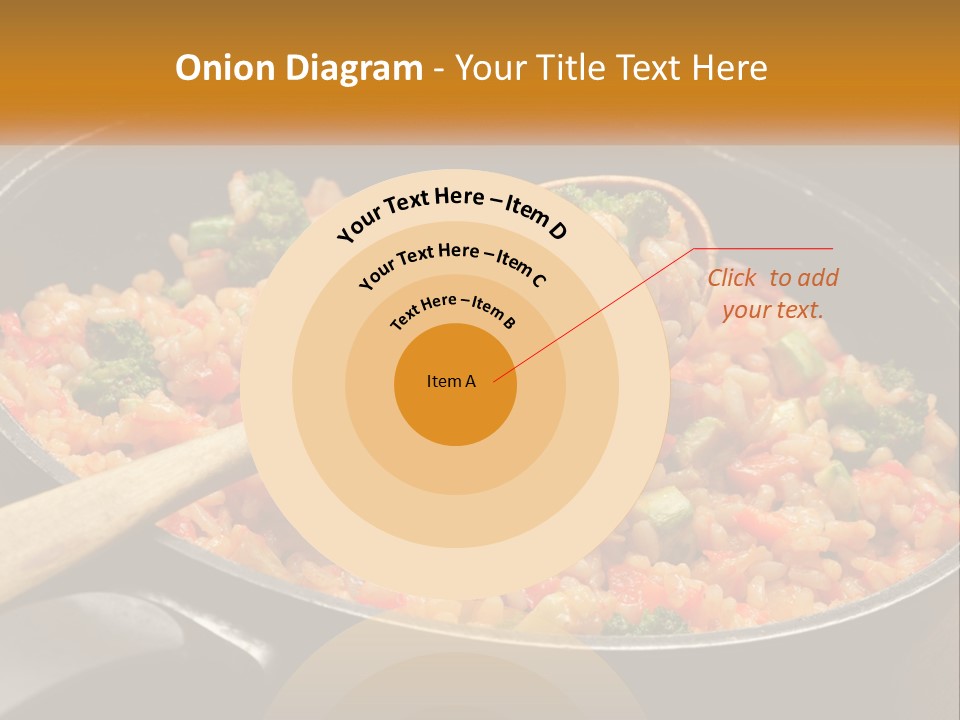 Rice With Vegetables PowerPoint Template
