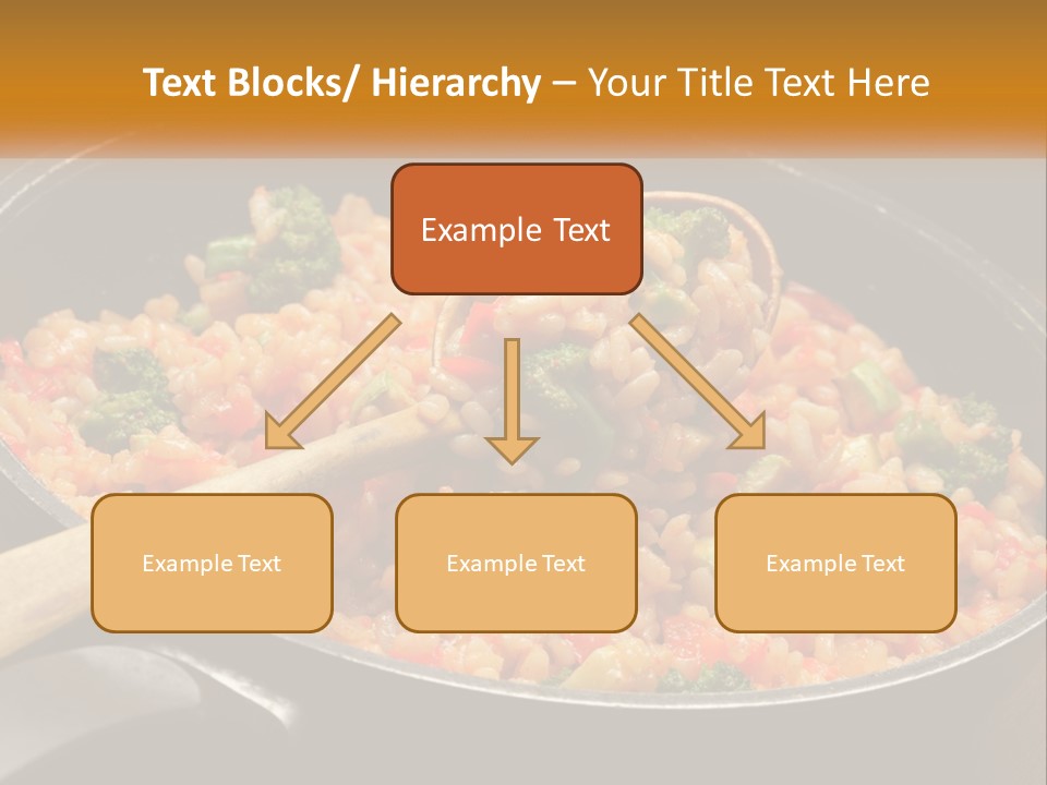 Rice With Vegetables PowerPoint Template