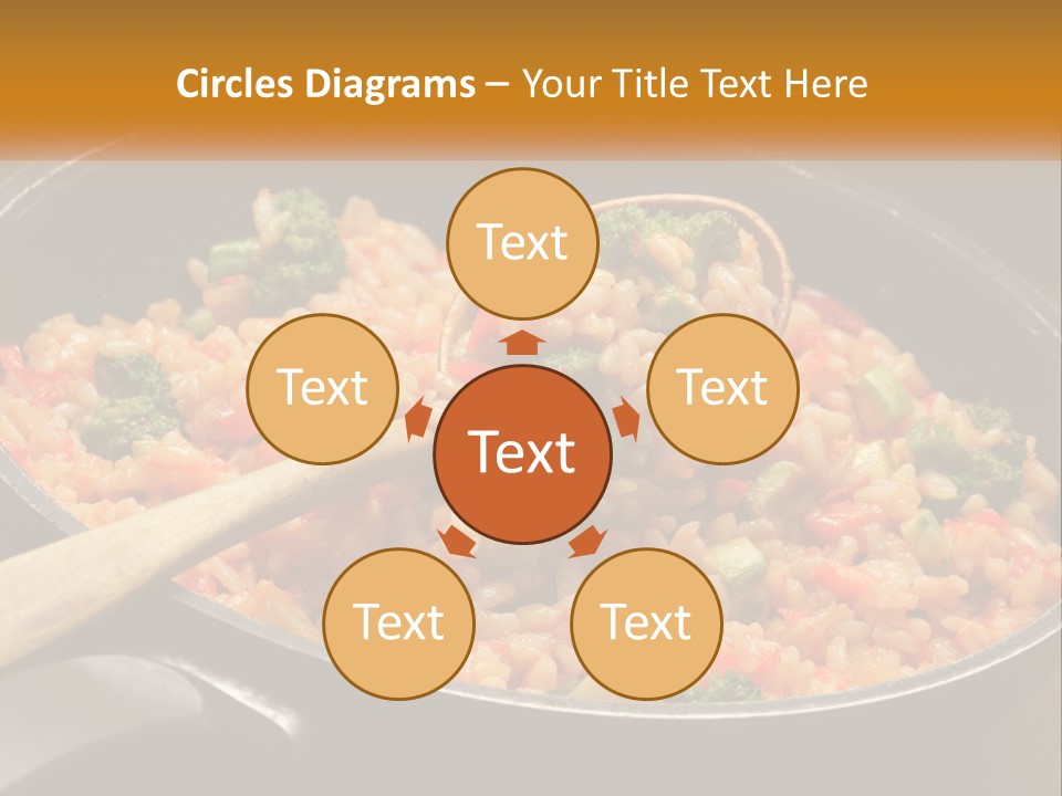 Rice With Vegetables PowerPoint Template