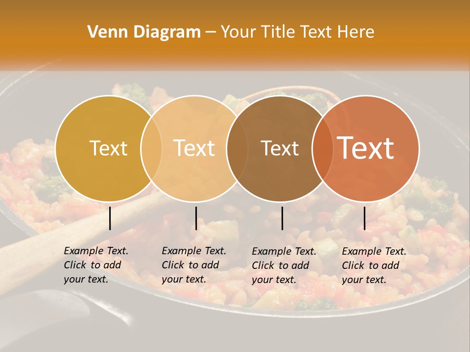Rice With Vegetables PowerPoint Template