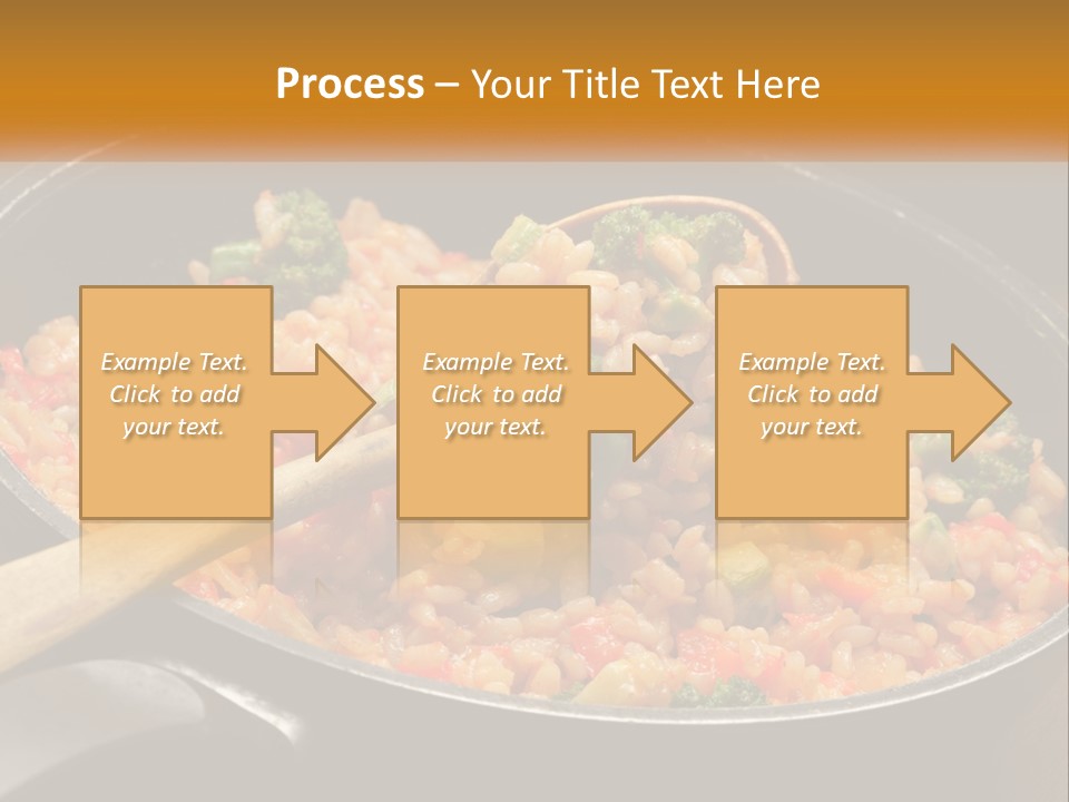Rice With Vegetables PowerPoint Template