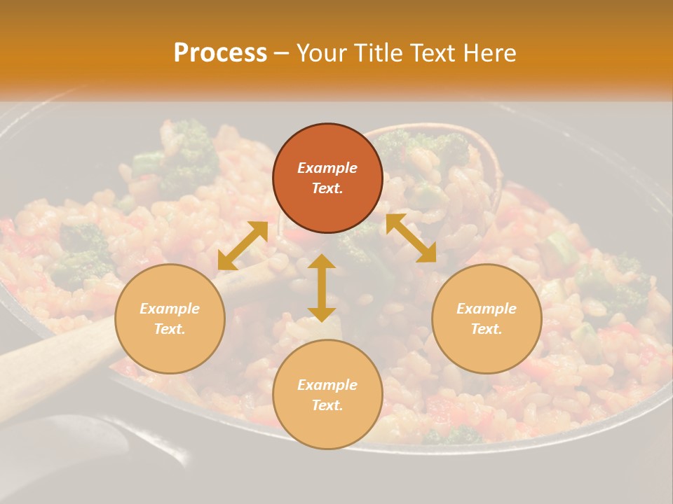 Rice With Vegetables PowerPoint Template