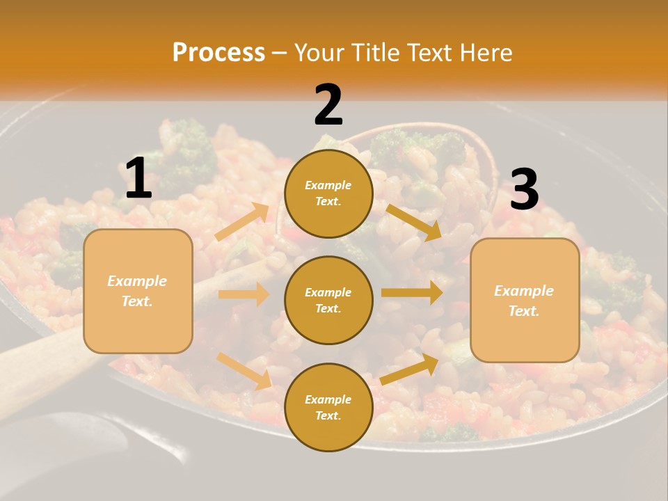 Rice With Vegetables PowerPoint Template