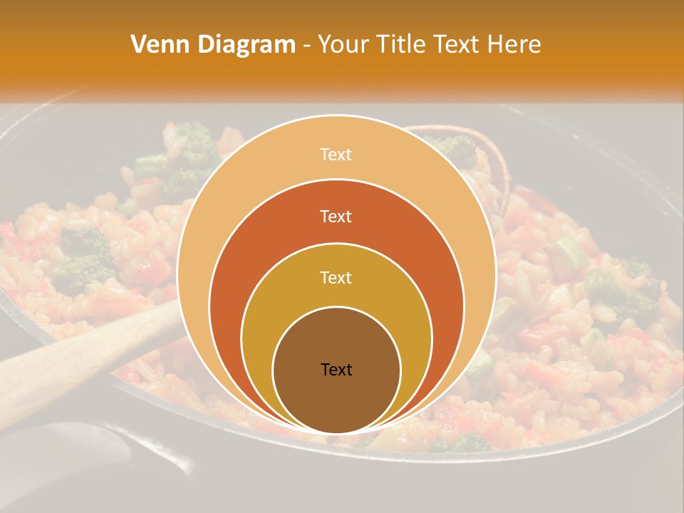 Rice With Vegetables PowerPoint Template