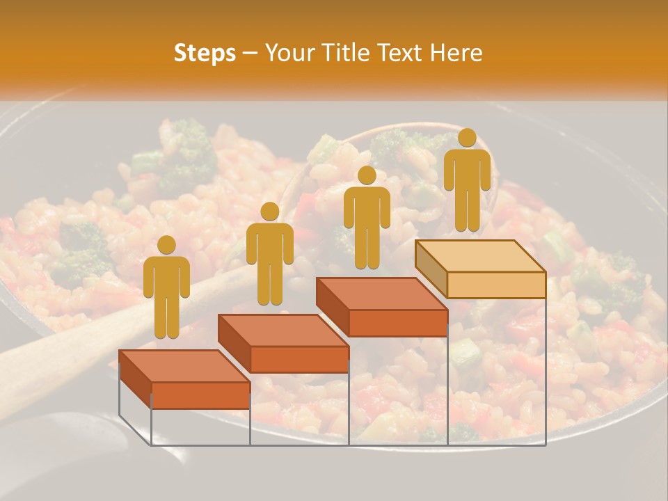 Rice With Vegetables PowerPoint Template