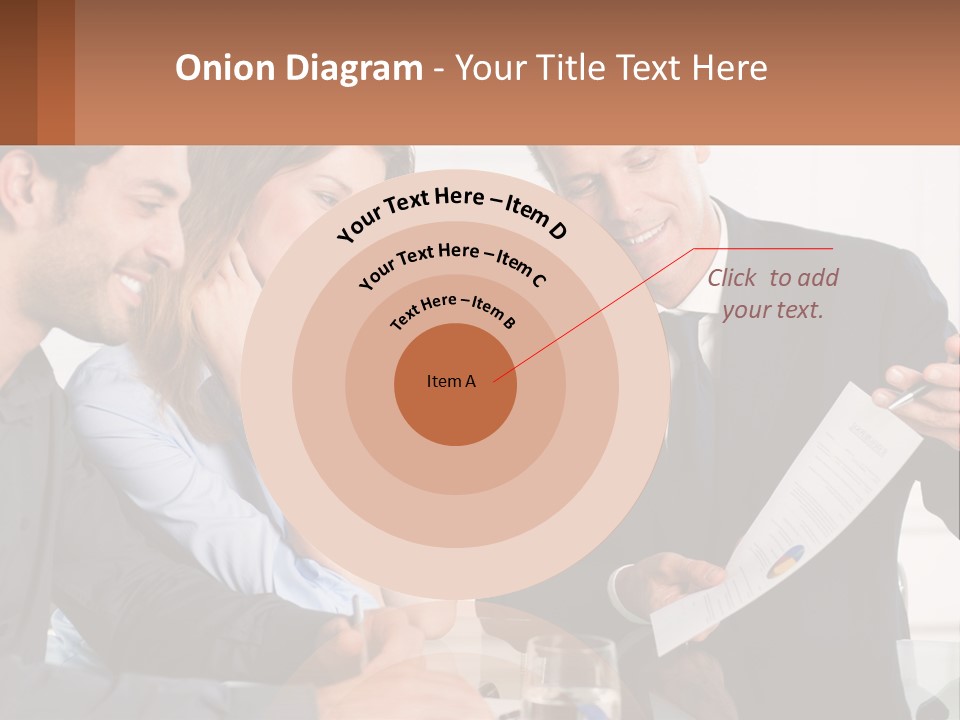 Discussing Statistics At Work PowerPoint Template