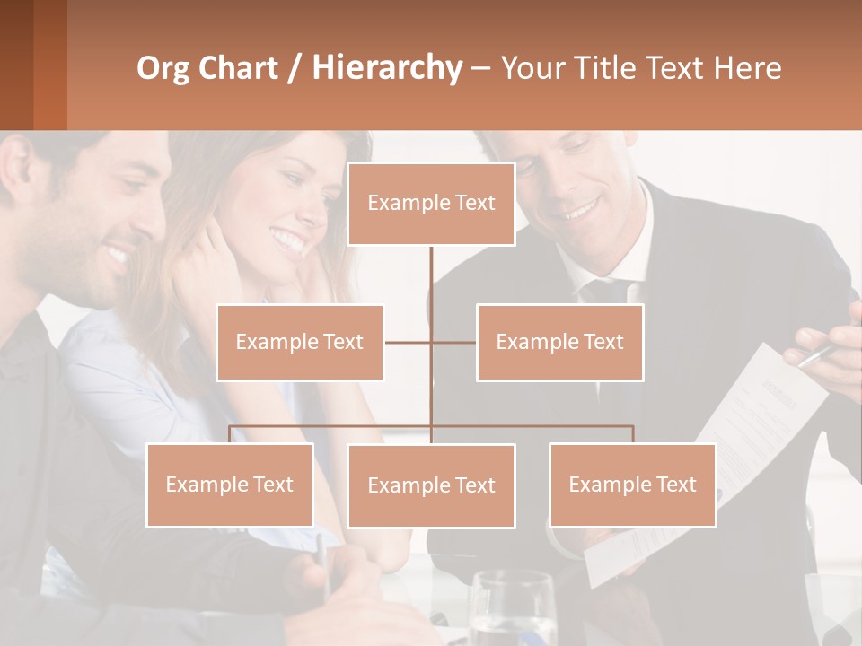 Discussing Statistics At Work PowerPoint Template