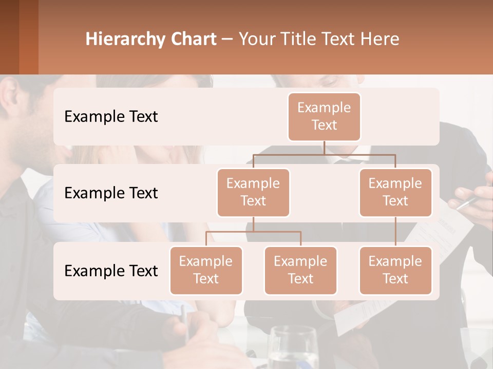Discussing Statistics At Work PowerPoint Template
