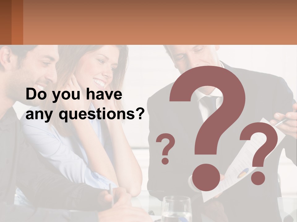 Discussing Statistics At Work PowerPoint Template