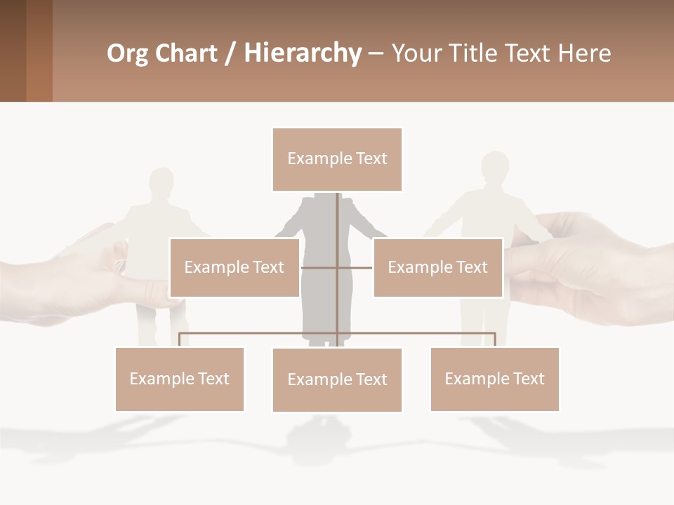 Paper Cut People PowerPoint Template
