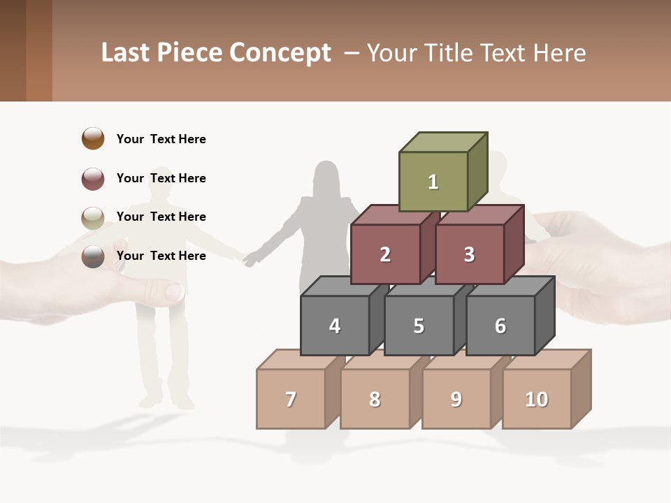 Paper Cut People PowerPoint Template