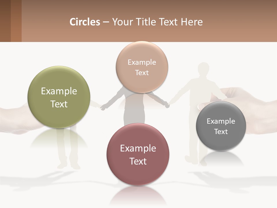 Paper Cut People PowerPoint Template