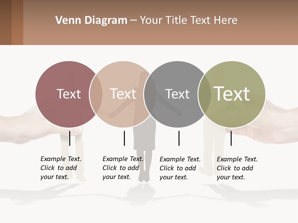 Paper Cut People PowerPoint Template